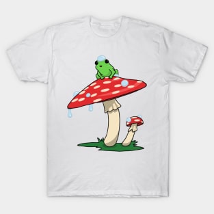 Frog on a Mushroom T-Shirt
